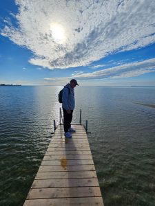 Während der Gehmeditation