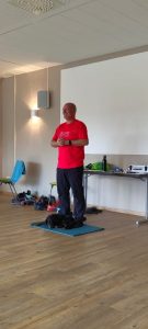 Amrum. Besuch von einem Hund